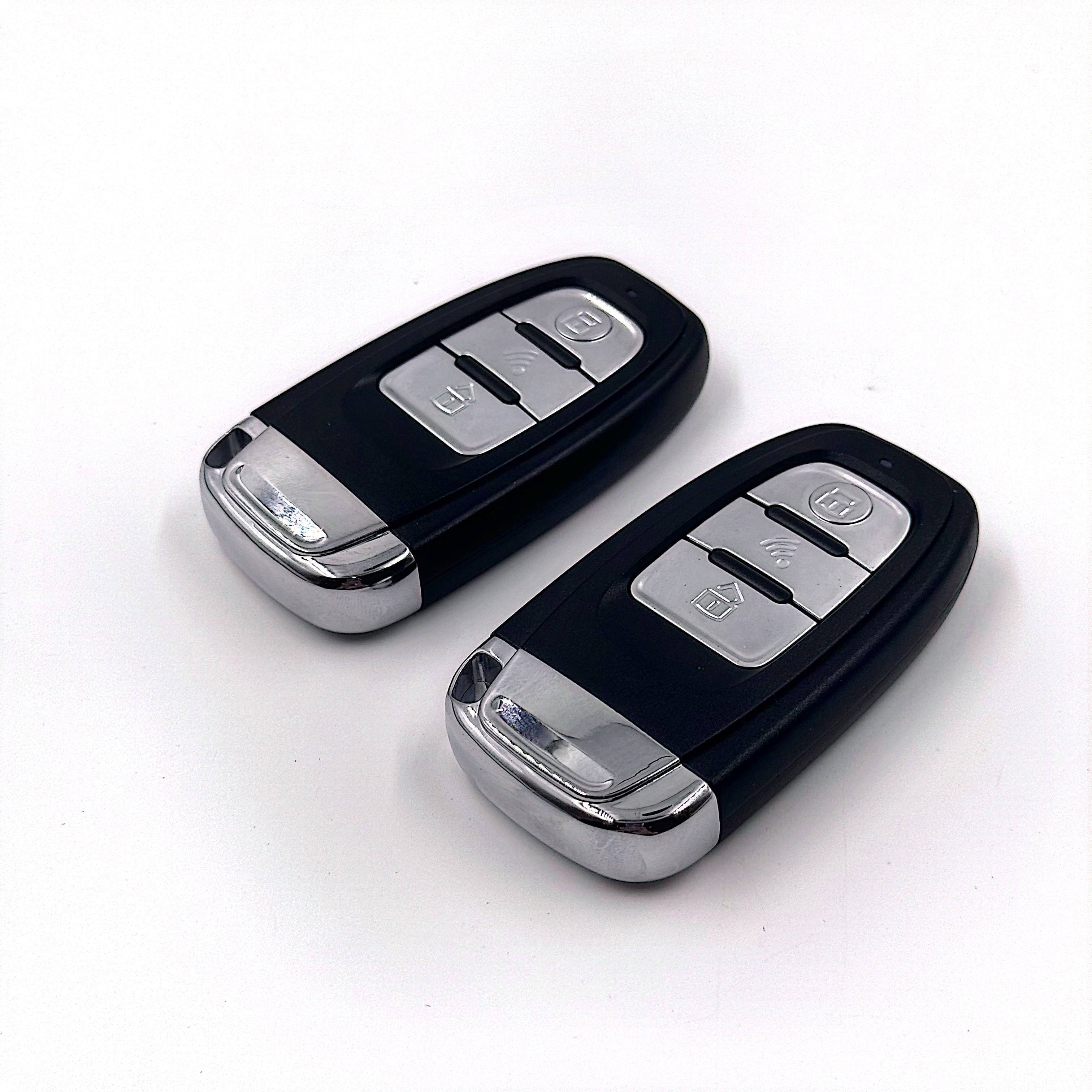 ck2 PKE push button remote engine start stop Anti-theft keyless entry alarms system for car with smart Phone APP E09