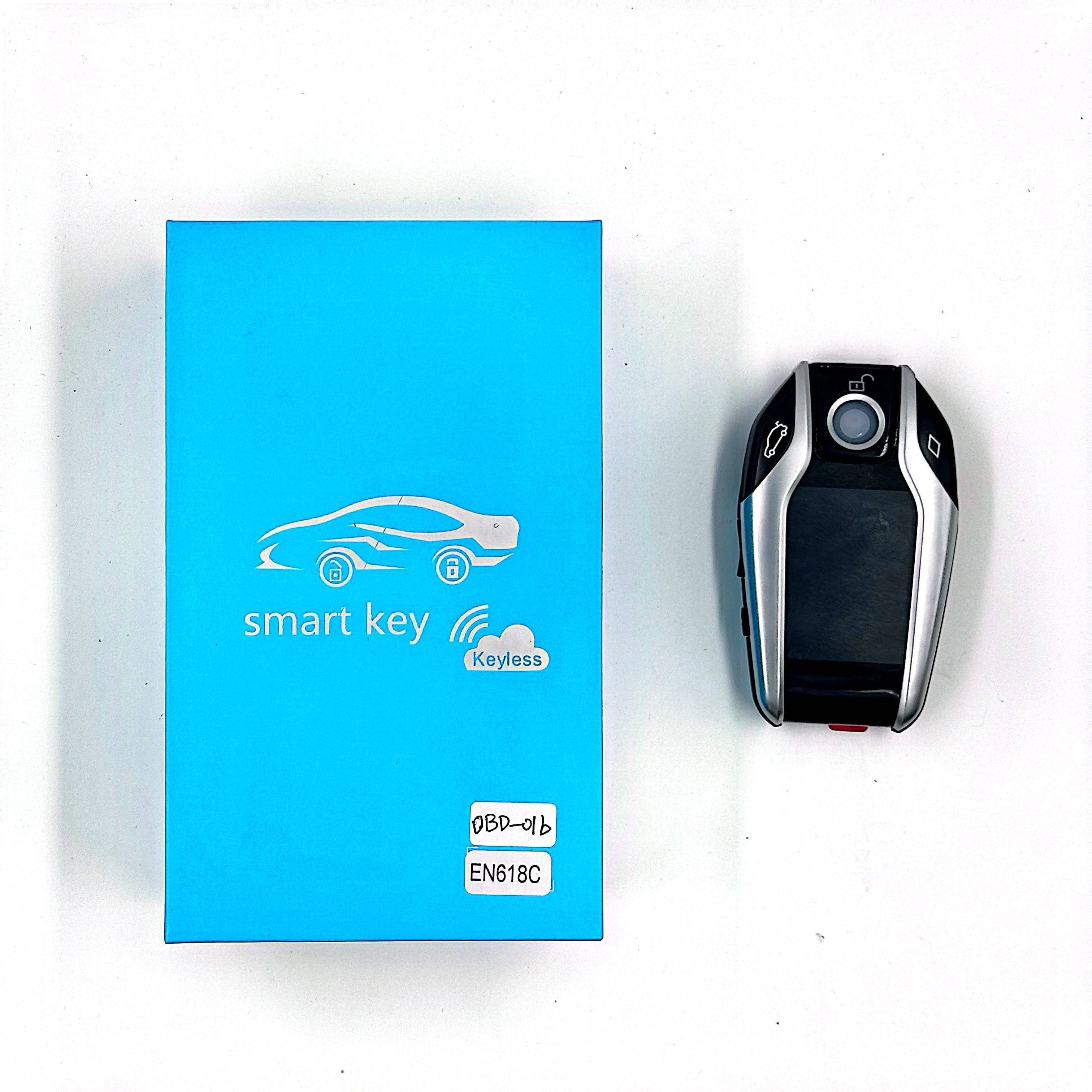 New Universal C-adillac Car Lcd Key Newly Upgraded Intelligent Lcd Remote Control Keyless Comfort Entry