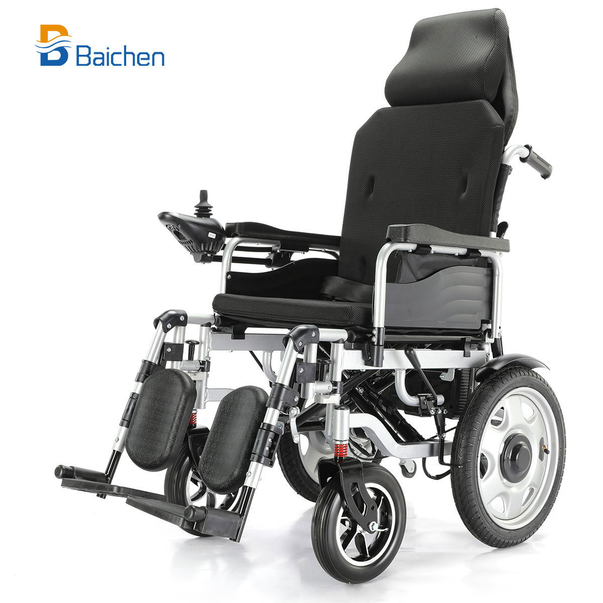 Electric Wheelchair Hot Selling Electric Portable Wheel Chair Foldable Reclining Electric Wheelchairs For The Elderly