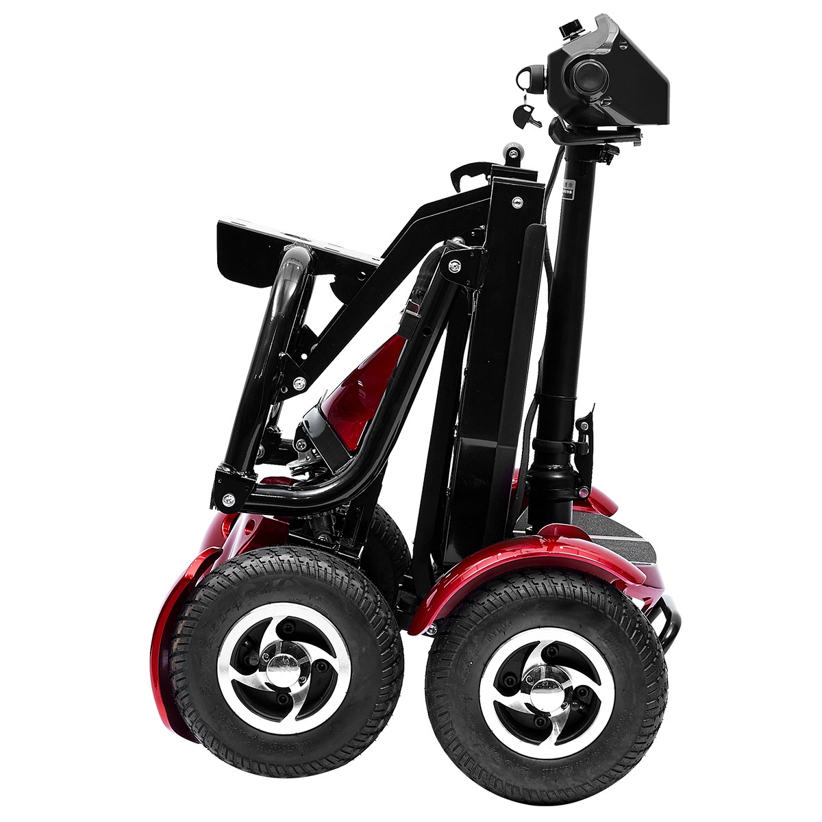 New Design Outdoor Scooter With Seat All Terrain Portable Atto Folding Electric 4 Wheel Mobility Scooter For Seniors Disabled