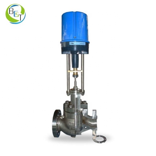 Electric actuator smart valve/single seat valve