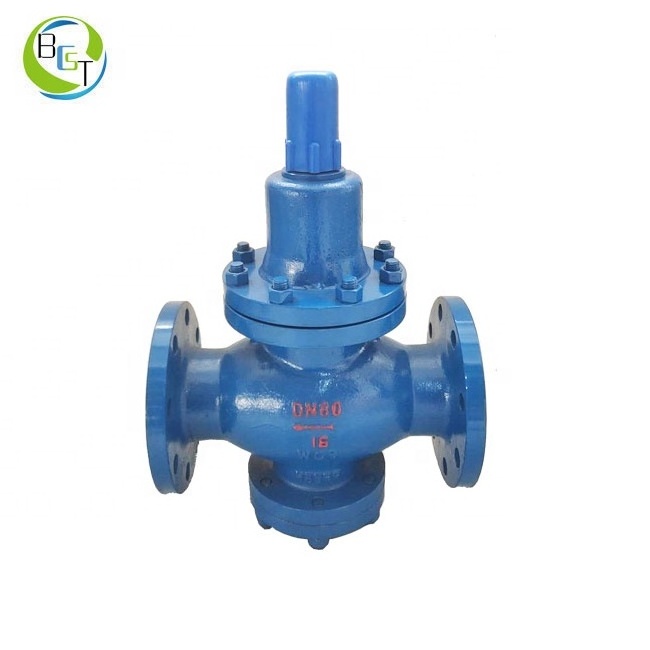 Safety adjustable water pressure relief valve for steam