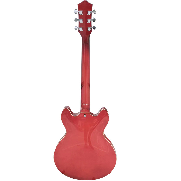 picks red premium pickup fire guitar semi hollow guitar body custom electric guitar 8 string gretsch