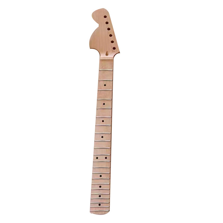 ki di Maple electric guitar finished neck with fingerboard guitar wood parts DIY kits