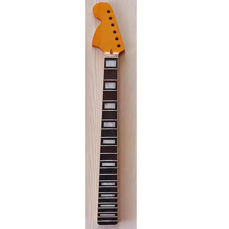 ki di Maple electric guitar finished neck with fingerboard guitar wood parts DIY kits