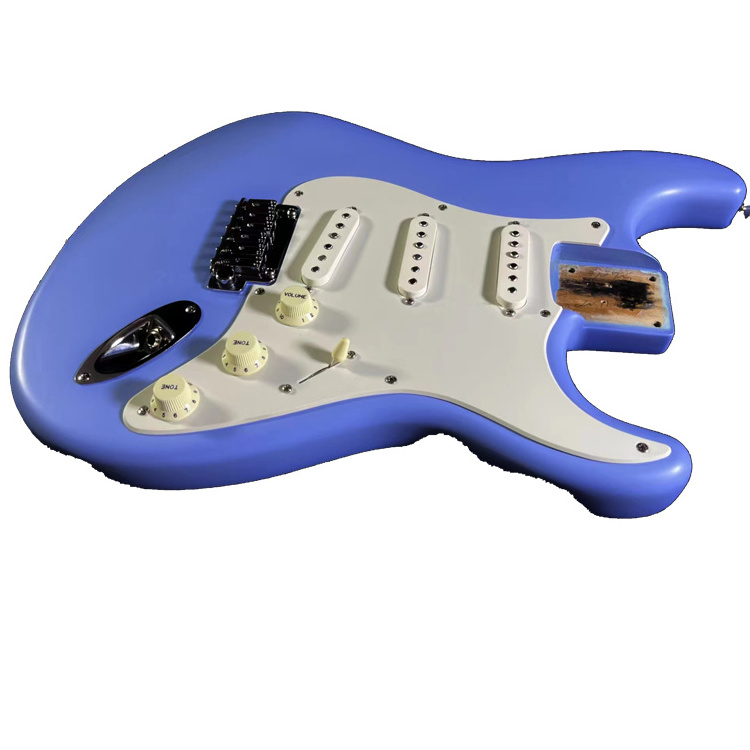 blue pattern best guitar kits  electric guitar body unfinished classic high quality guitar instruments musical custom signature