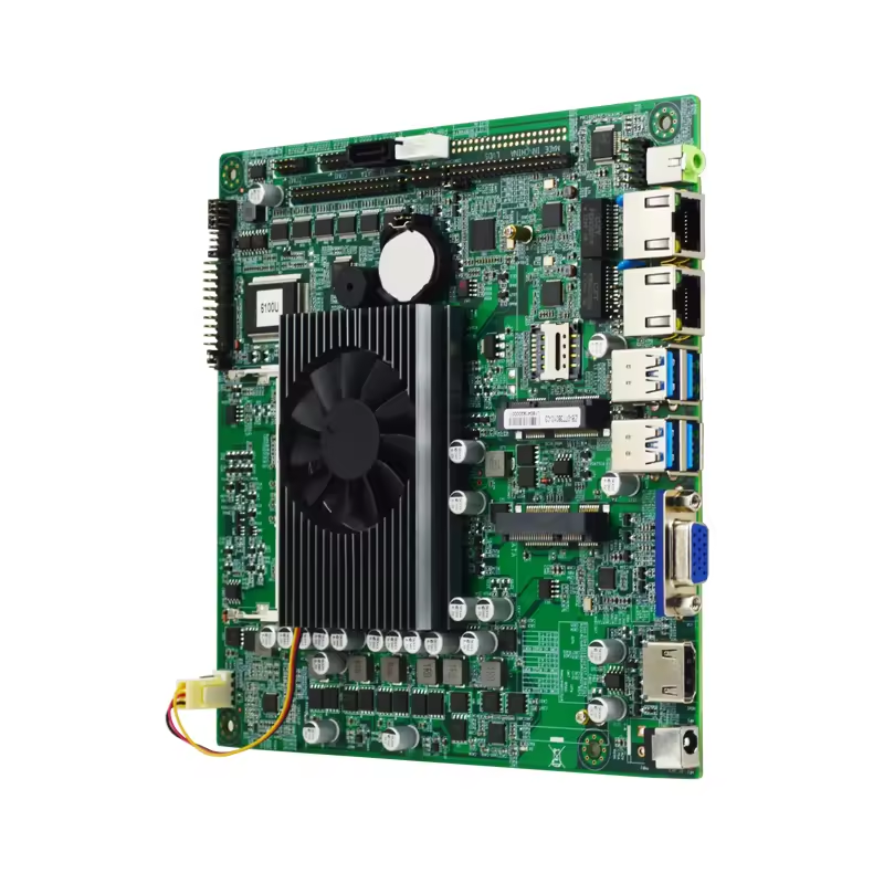 EITX-7380-01 Intel Core Celeron 3855U Motherboard with 2 LAN Ports Laptop Main Board