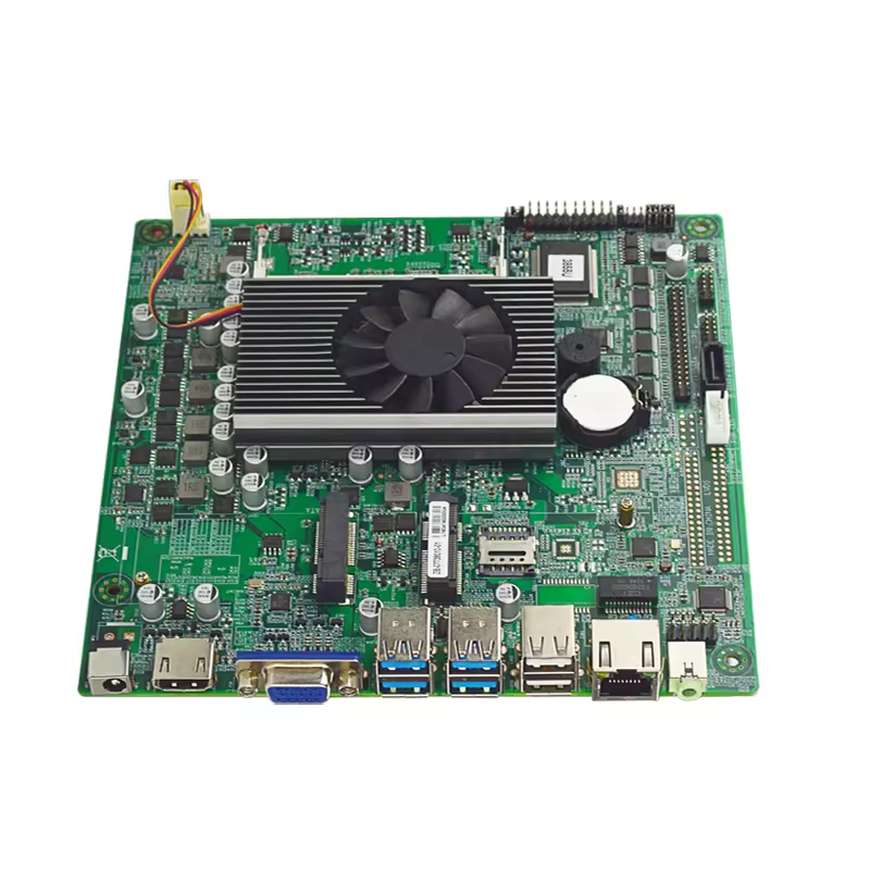 EITX-7380-03 on-board Intel i3 6100u processor mini itx motherboard with 1Lan 6USB mini pcie SIM COMS