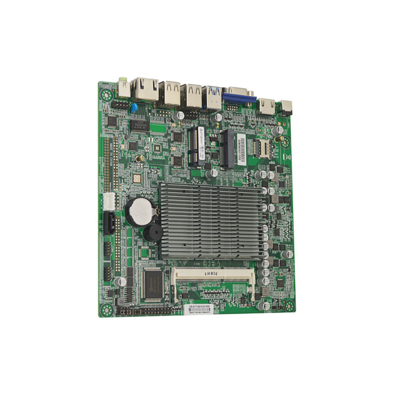 EITX-7120 fanless mini pc industrial motherboard ddr3 2*Mini-PCIE 2*LAN 8*USB VGA  LVDS