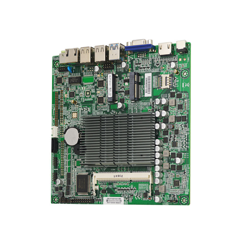 EITX-7120 fanless mini pc industrial motherboard ddr3 2*Mini-PCIE 2*LAN 8*USB VGA  LVDS