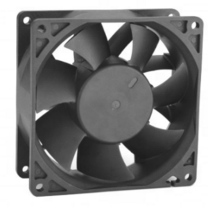 customization small size high CFM 92*92*38mm  12V /24V /48V  DC brushless cooling fan industrial axial cooling fan exhaust fan