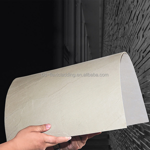 Modern hotel wall panel thin flexible soft stone tiles porcelain tiles for exterior wall slate