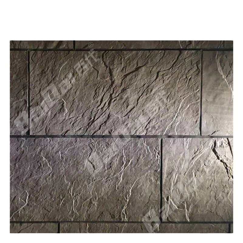 Light weight thin fireproof A Modern flexible stone tiles soft tile slate stone  in tiles for  exterior and interior cladding