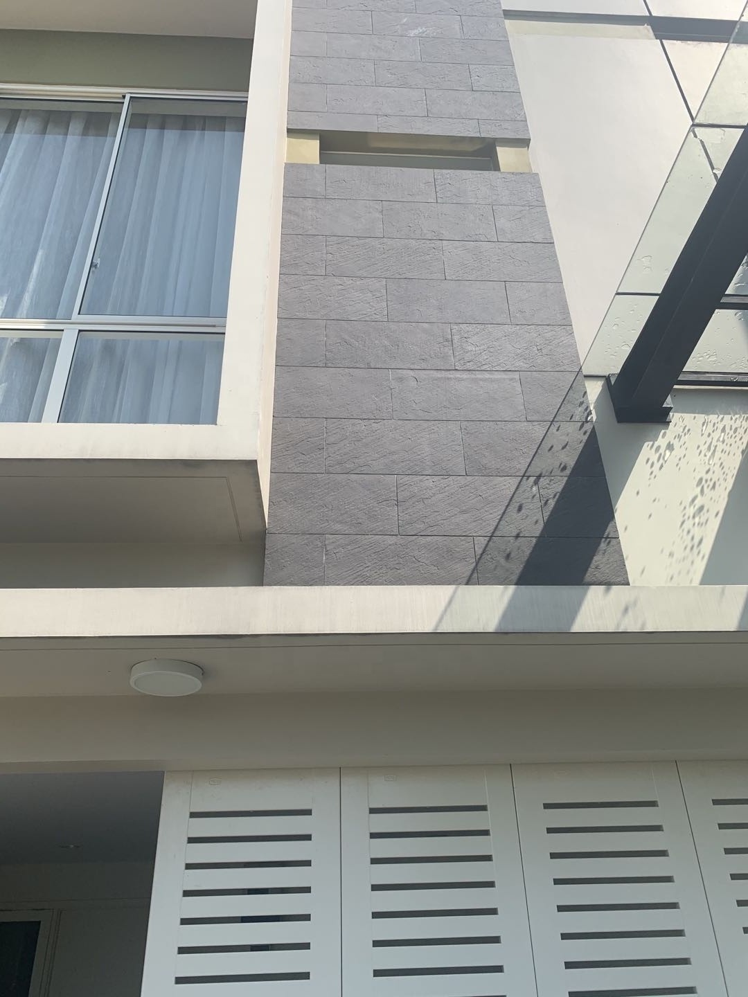 Wide Striped Stone Light Weight Concrete Wall Panel flex tiles flexible stone veneer guangzhou