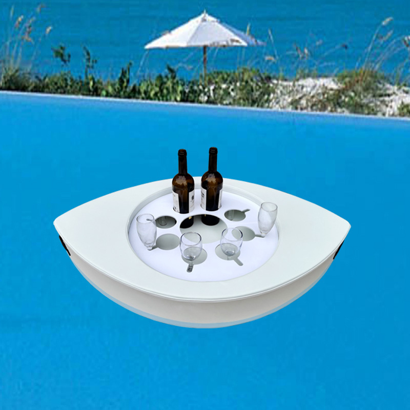 Sun Loungers In Water Ice Cube Tray l Wine Tray Table