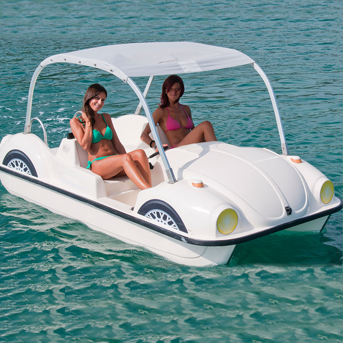 Fiberglass Senior Water Park Pedalo Bike Pedal Boat Used Pedal Boats For Sale