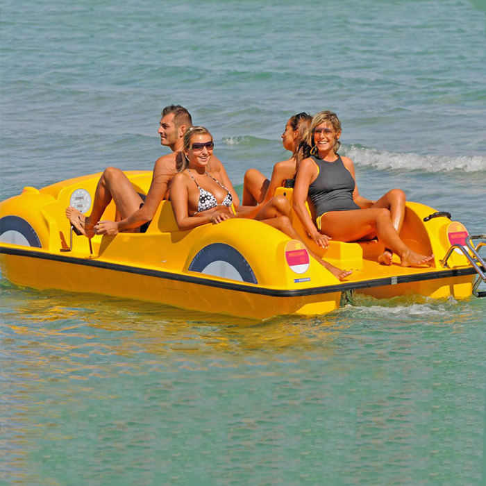 Fiberglass Senior Water Park Pedalo Bike Pedal Boat Used Pedal Boats For Sale