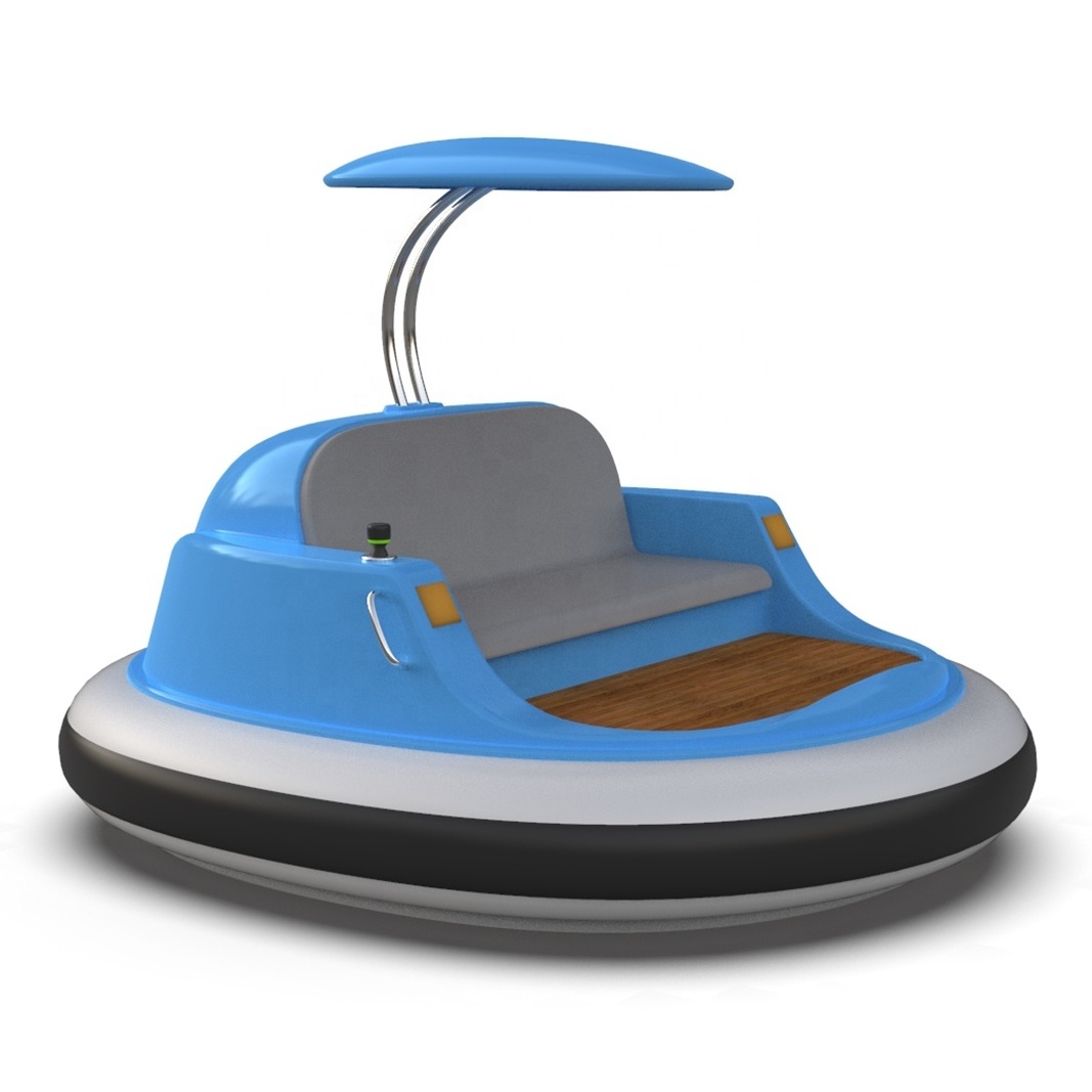 Water park adults electric boat fiberglass electric bumper boats