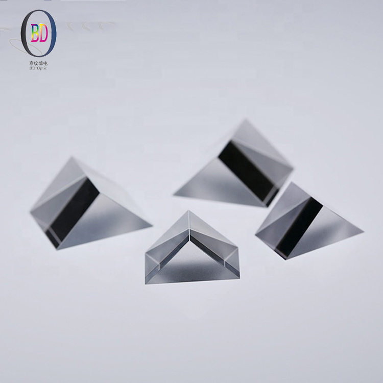 China Strictly inspected shape customizable optical right angle glass prism