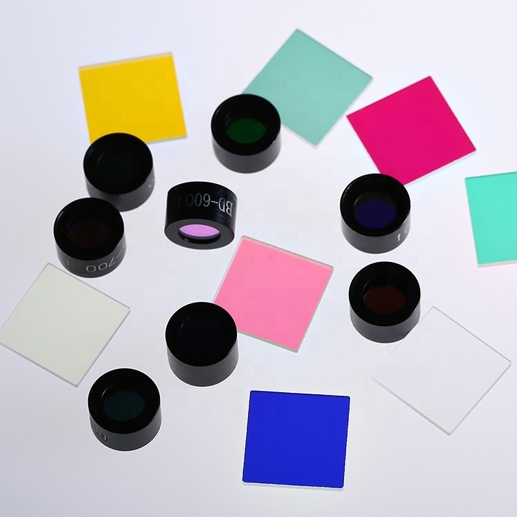 Custom shape 530nm optical interference fluorescence light filters