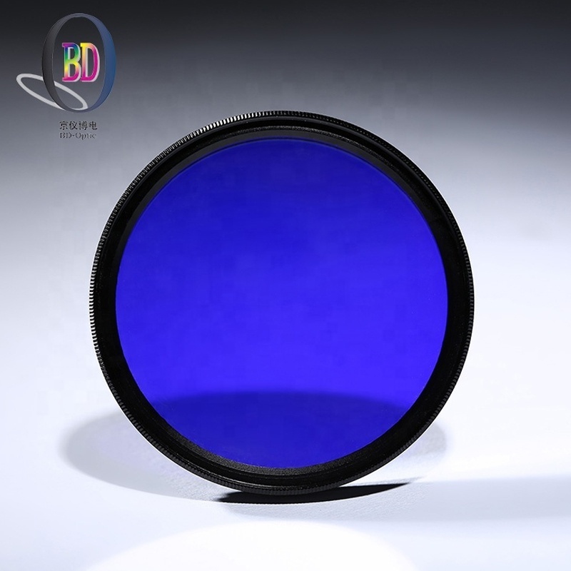 Custom shape 530nm optical interference fluorescence light filters