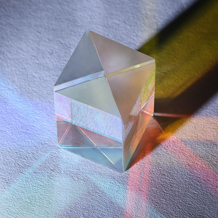 Strictly inspected shape customizable optical right angle glass prism