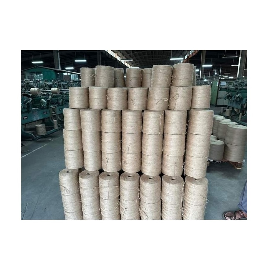 Twisted Jute Yarn Heavy Duty Manufacturer Natural Raw Jute Yarn Sisal Rope Twisted Best Selling Low Price Jute Yarn From BD