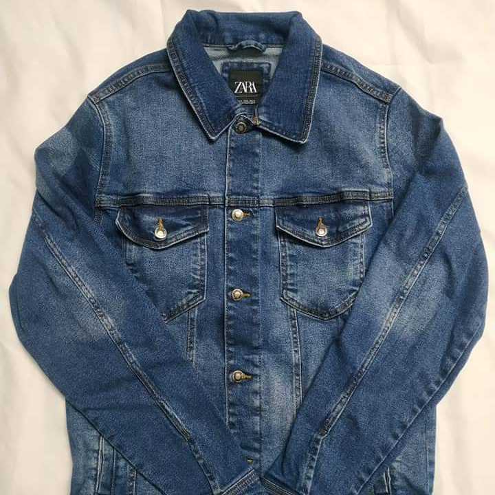 Original Branded Labels Surplus Mens Cotton Denim Jean Casual Jacket 2020  Bangladeshi Stock Lots