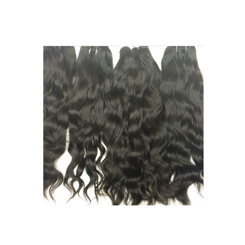 Wholesale 10A11A 12A Raw Virgin Unprocessed Cuticle Aligned Indian Temple Human Hair Bundles Vendor From India Hair Extensions