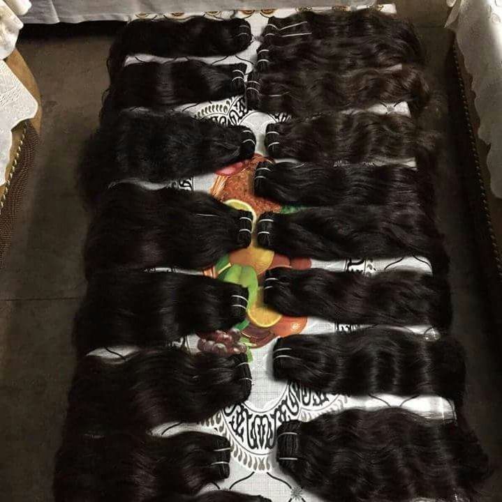 Double Machine Weft 100% brazilian body wave 12A grade 8-28 inch natural color human hair weft 100g per