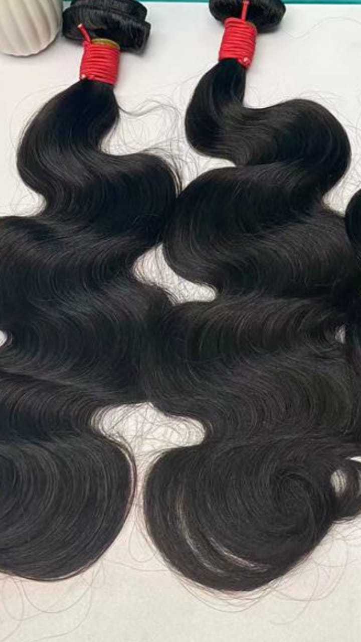 Brazilian Hair Virgin High Quality!! Raw Single Donor Hair Full Cuticle Aligned 100% Human Hair Raw Material From Vietnam