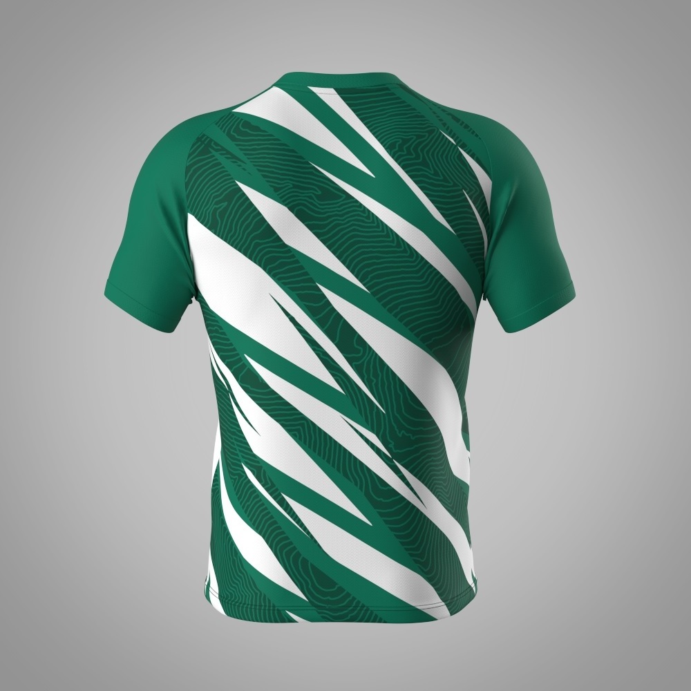 Wholesale Men's Sports Running Football Soccer Jerseys OEM Cheap Short Sleeve Quick Dry Volleyball Jersey With Sublimation Print