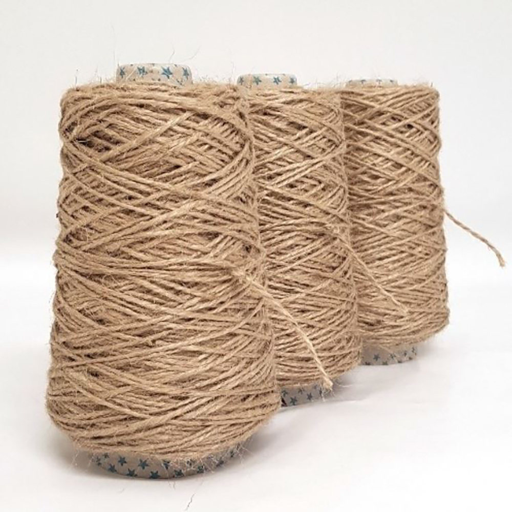 Eco-Friendly Natural Jute Yarn Standard Quality Export Oriented Wholesale Factory Price Manufacturer Jute Yarn from Bangladesh