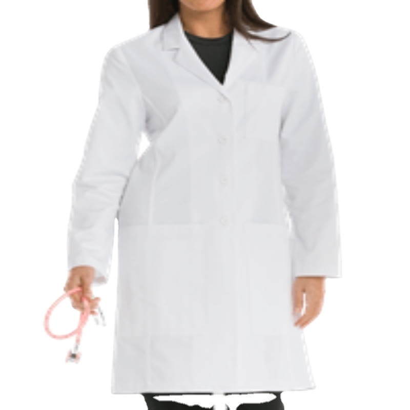 Women's Long Lab Coat100% Cotton Hospital Uniform from Bangladesh