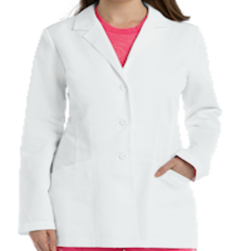 Women's Long Lab Coat100% Cotton Hospital Uniform from Bangladesh