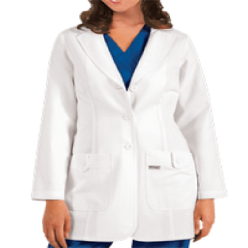 Women's Long Lab Coat100% Cotton Hospital Uniform from Bangladesh