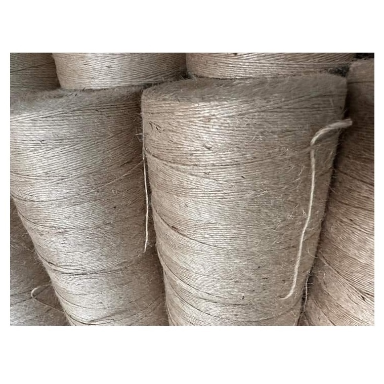 Eco Friendly 100% natural Jute String, 2ply jute twine 100m spool. High Quality Export Oriented Jute Yarn from bangladesh