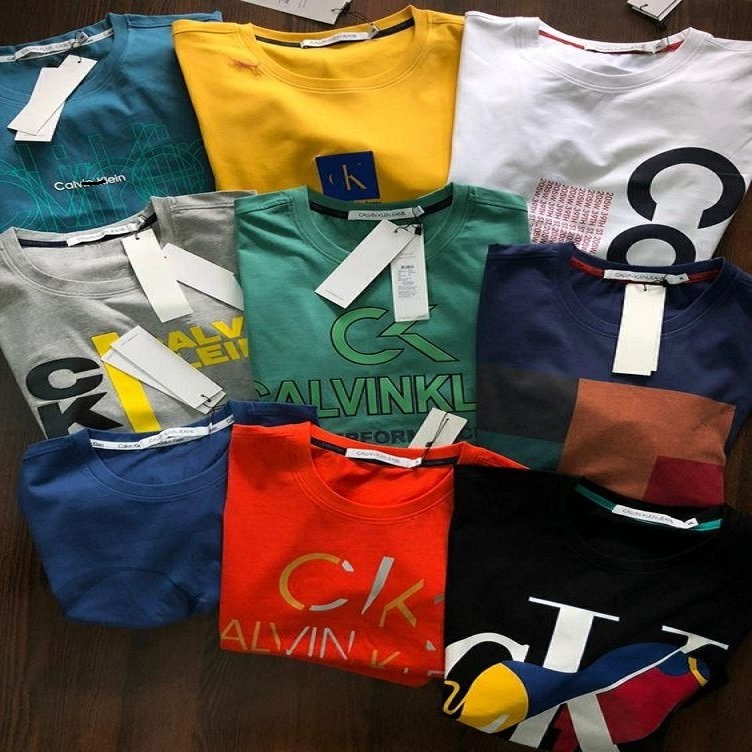 Surplus branded T shirt Stock lot Leftover Overruns Apparel Stocktot Bangladesh/ Men Cheap price branded stock lot t shirt