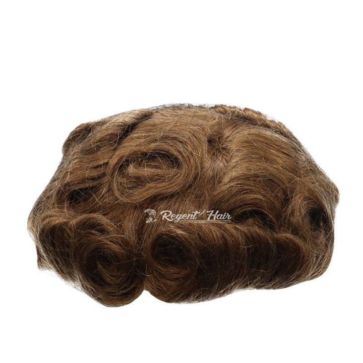 Wholesale Price Toupee Indian Remy Hair Thin Skin Men Toupee Human Hair System French Lace Toupee Export From Bangladesh