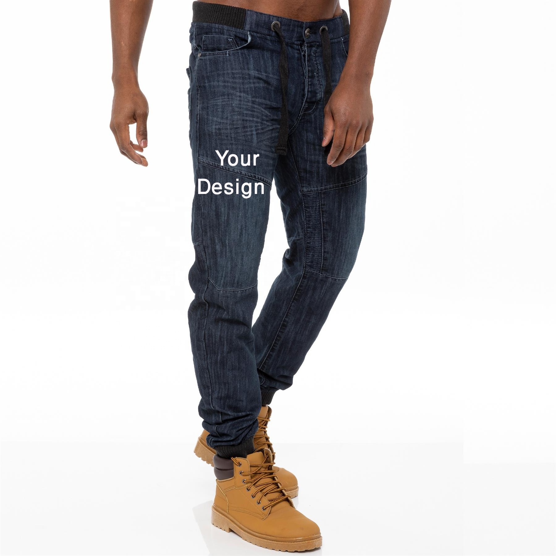 Good Quality 99% cotton 1% Elastane Stretchable Denim Men's Fashion Casual Jeans at Factory Manufacturer Customization available