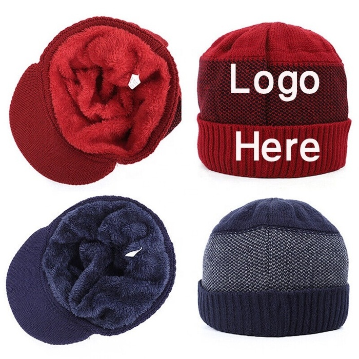 Smart Attractive looking cheap price Wool Knitted Beanie Hat With Patch beanie hat for men and women direct supply from BD