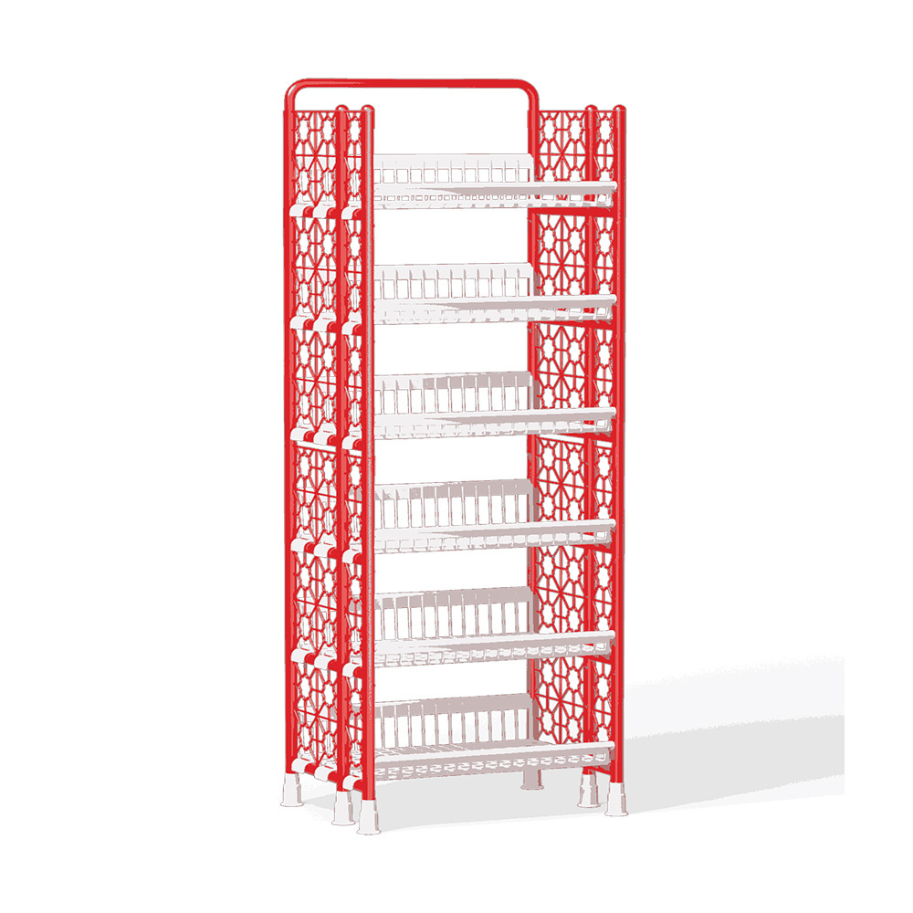 Wholesale Plastic Sturdy Premium Quality Rack Foldable & Portable Easy To Use Kitchen & Home Storage Uses Rack Space Multi Color