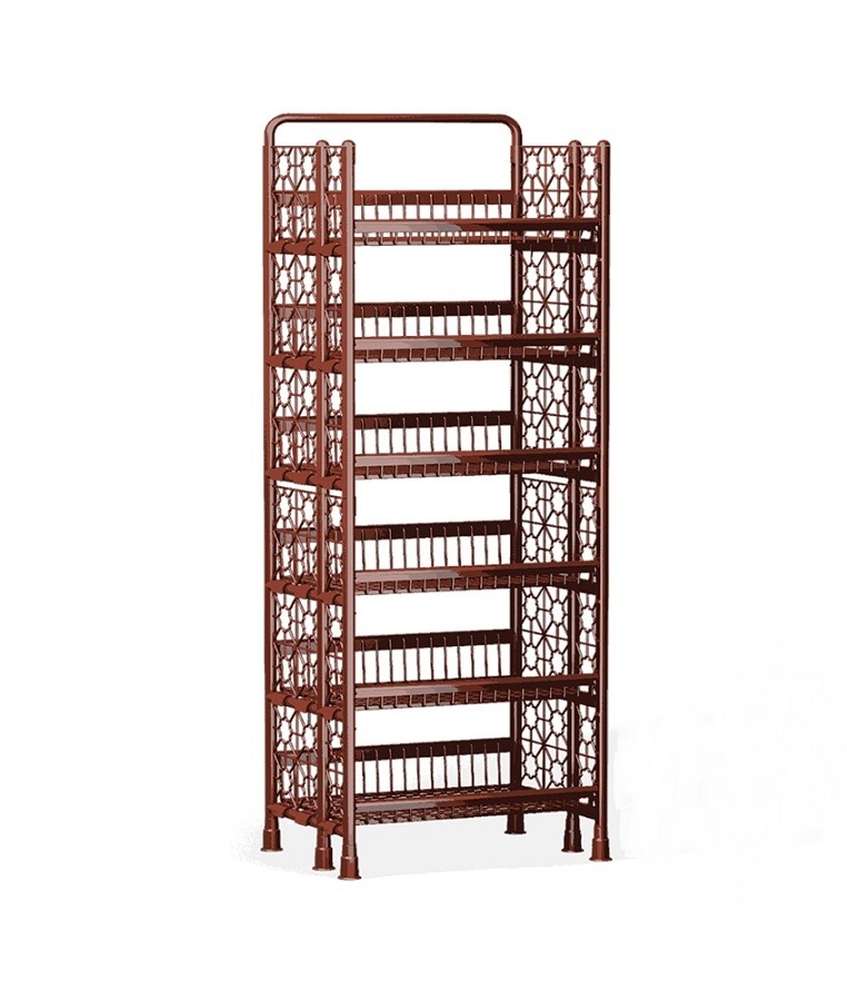 Sturdy Plastic Elegant Looking Storage Racks 6 partition Foldable Adjustable Easily Use Easy To Setup Wholesale Reasonable Price