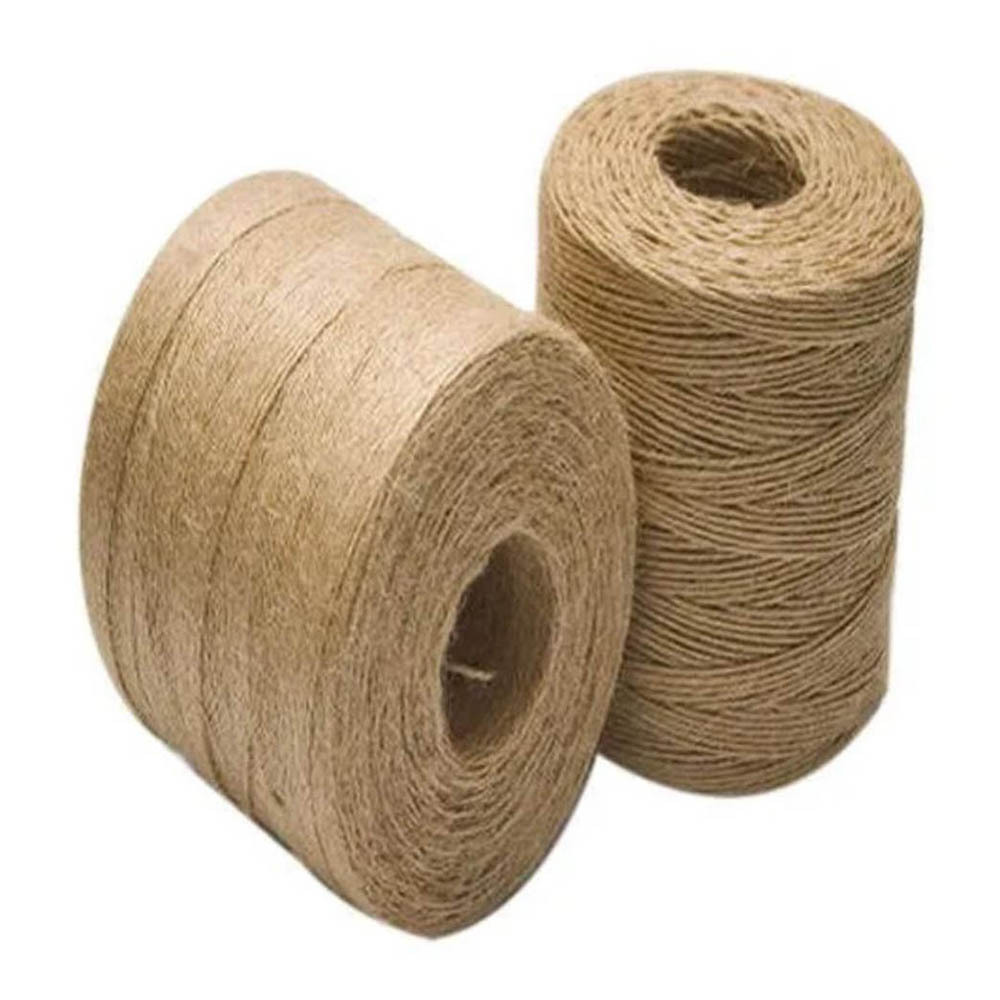 100% Jute Yarn For Knitting Sewing Handicraft Eco Material Natural High Quality Custom Color OEM Supply Supported Export 2023