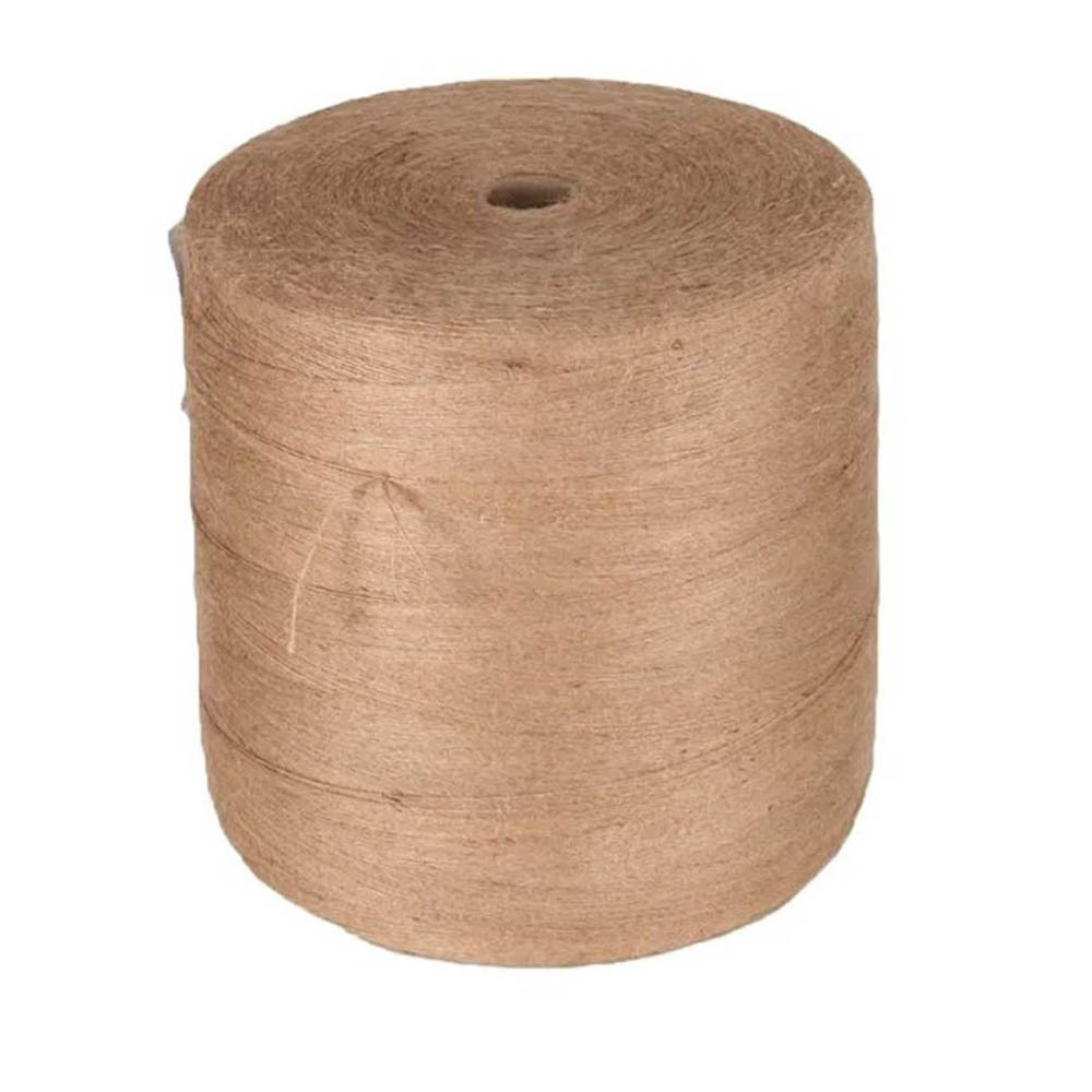 100% Jute Yarn For Knitting Sewing Handicraft Eco Material Natural High Quality Custom Color OEM Supply Supported Export 2023