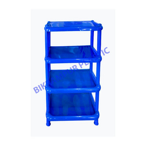 Wholesale Low Price Four Layer Plastic Foldable Shoe Storage Rack Shelf Organizer Shoe Box Footwear Shoes Rack From Bangladesh