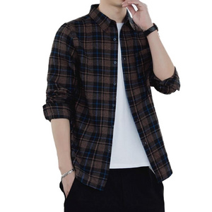 High Quality Checked Shirt For Men's OEM Wholesale Cheap Price Checked Shirt For Men's From Bangladesh Customized Shirt