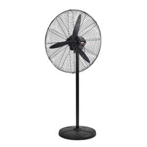 Simple Deluxe 24 Inch Heavy Duty Metal Industrial Drum Fan, 3 Speed Floor Fan for Warehouse, Workshop, Factory and Basement