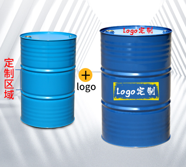 Wholesale Customization support Industrial Safety 45 50 55 Gallon Chemical GI Barrel Stainless Steel Oil Drum