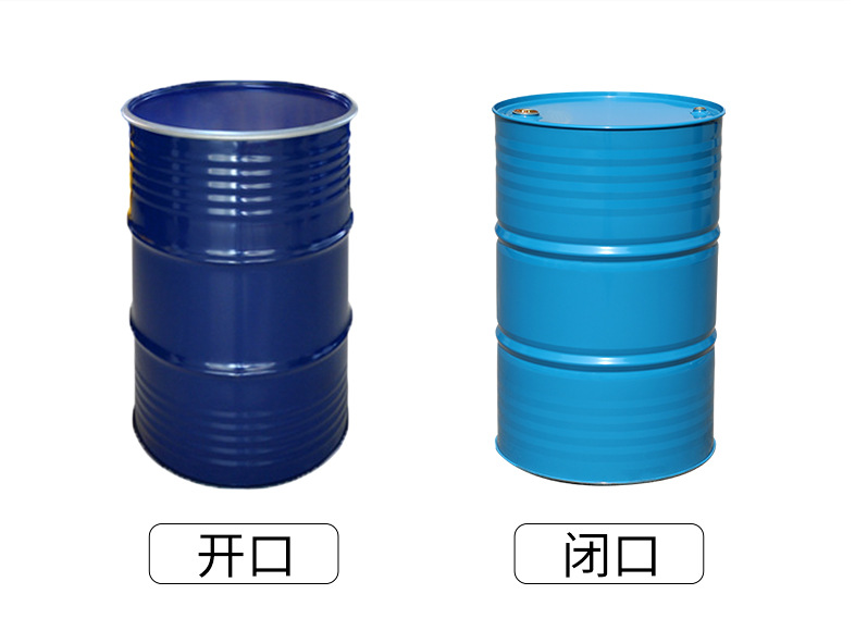 Wholesale Customization support Industrial Safety 45 50 55 Gallon Chemical GI Barrel Stainless Steel Oil Drum